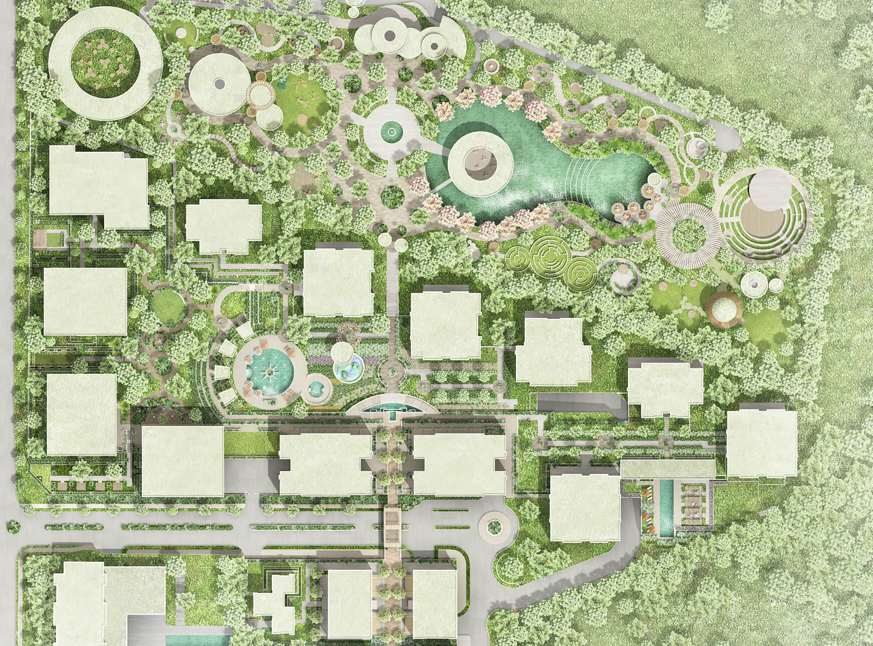 Enaki forestside siteplan